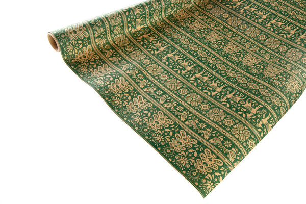 3m x 70cm Spruce Recyclable Christmas Giftwrap