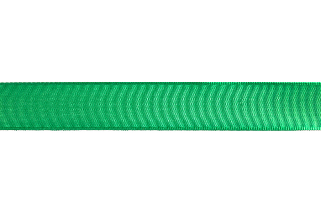 25m x 23mm wide Emerald Green Wired Ribbon