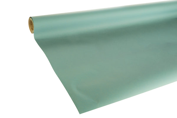 10m roll recyclable duck-egg blue kraft paper