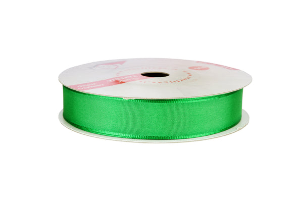 25m x 23mm wide Emerald Green Wired Ribbon