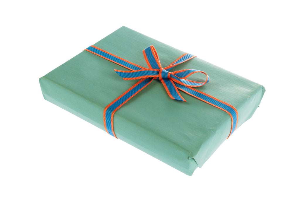 10m roll recyclable duck-egg blue kraft paper