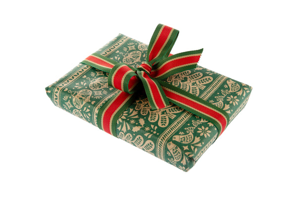3m x 70cm Spruce Recyclable Christmas Giftwrap