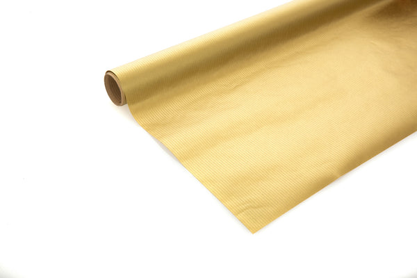 10m Gold Recycled Kraft Paper