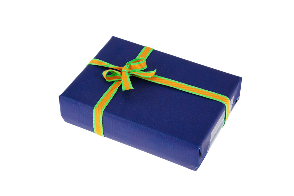 10m Roll Mid Blue Recyclable Kraft Paper