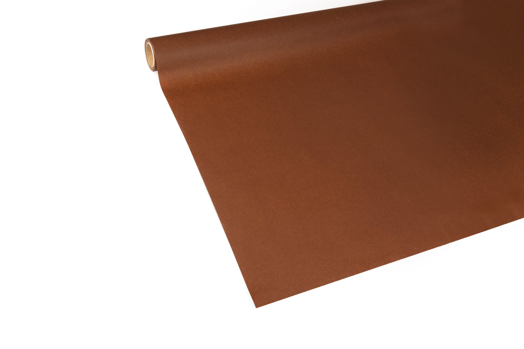 10m roll Chocolate Brown Recyclable Kraft Paper