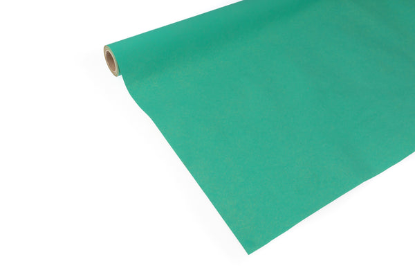 10m roll recyclable Parrot Green Kraft Paper